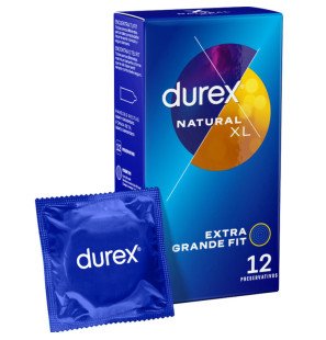 Durex Natural XL Condoms 12 Pack – image 1