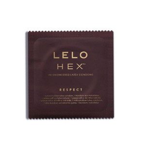 LELO HEX Respect XL condoms 58 mm, 3 pieces – image 2