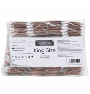 Pasante King MS grote en lange condooms – zak van 144 stuks – foto 1