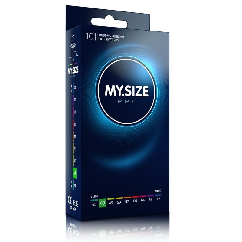 MY SIZE PRO condoms 47 mm – 10 pack – image 1