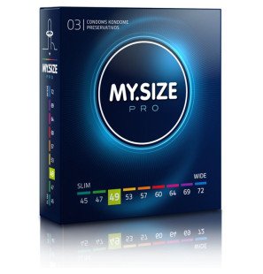 MY SIZE PRO condoms 49 mm, 3 pieces – image 2