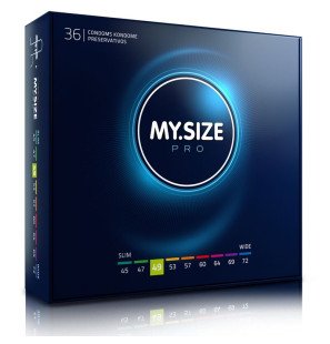 Préservatifs MY SIZE PRO 49 mm – 36 pièces – photo 1