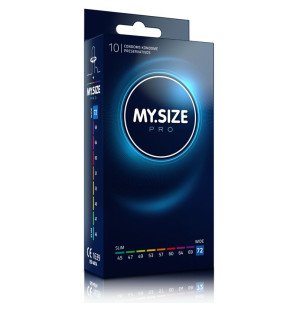 MY SIZE PRO 72 mm Condoms – 10 Pack – image 1