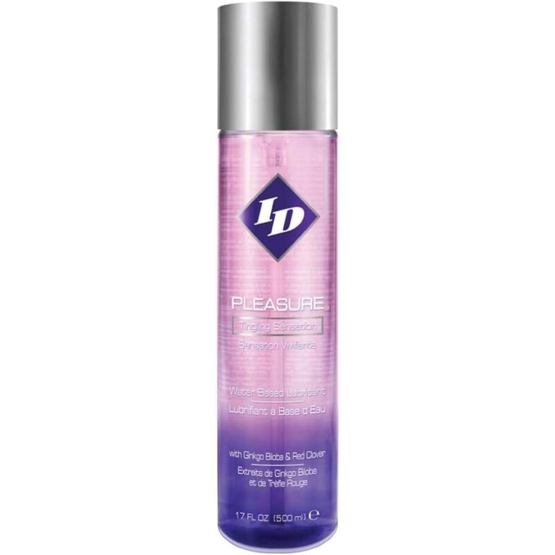 ID Pleasure lubrykant na bazie wody z efektem mrowienia 500 ml – zdjęcie 1