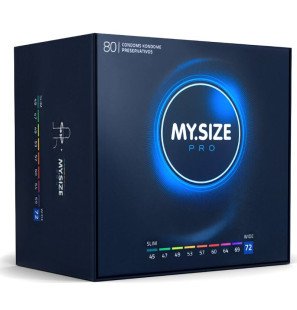 Prezerwatywy MY SIZE PRO 72 mm – opakowanie 80 sztuk – zdjęcie 1