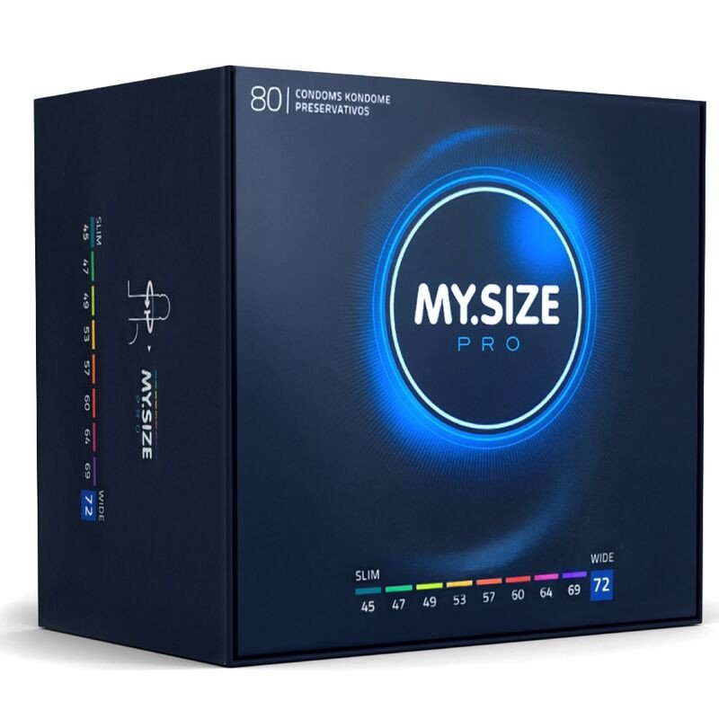 MY SIZE PRO 72 mm condoms – pack of 80 – image 1