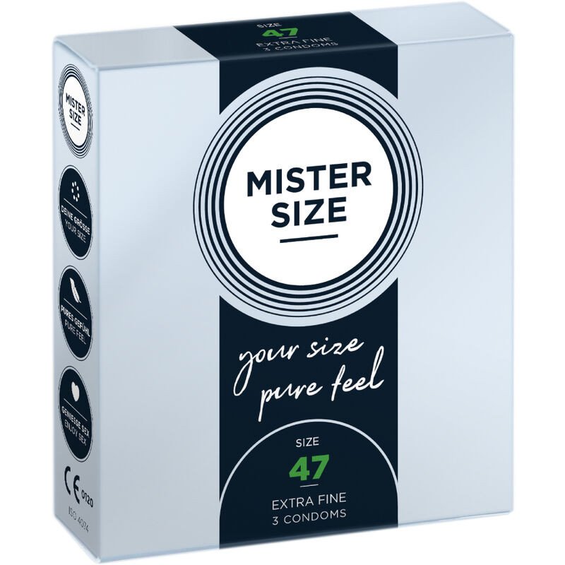 MISTER SIZE préservatifs taille XS 47 mm, 3 pièces – photo 1