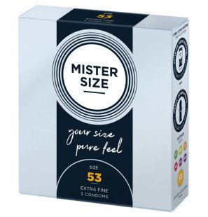 MISTER SIZE condoms size M 53 mm, 3 pack – image 2