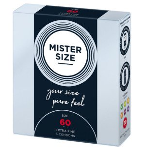 MISTER SIZE XL condooms 60 mm, 3 stuks – foto 2