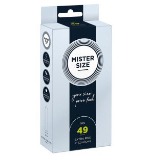 MISTER SIZE Condoms Size S 49 mm – 10 pack – image 1