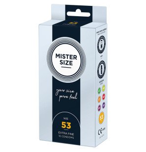 MISTER SIZE Kondome Größe M 53 mm – 10 Stück – Bild 2