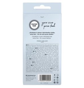 MISTER SIZE Kondome Größe M 53 mm – 10 Stück – Bild 3