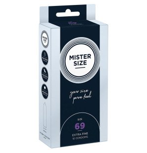 MISTER SIZE XXXL prezerwatywy 69 mm, 10 sztuk – zdjęcie 1