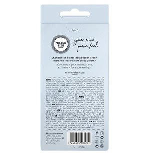 MISTER SIZE XXXL prezerwatywy 69 mm, 10 sztuk – zdjęcie 3