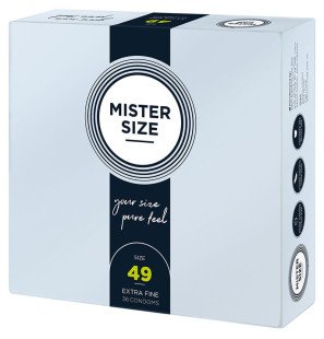 Préservatifs MISTER SIZE taille S 49 mm – 36 pièces – photo 2