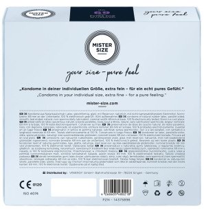 Prezerwatywy MISTER SIZE XXXL 69 mm – 36 sztuk – zdjęcie 3
