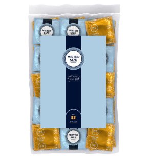 Préservatifs MISTER SIZE taille M 53 mm – 100 pièces – photo 1