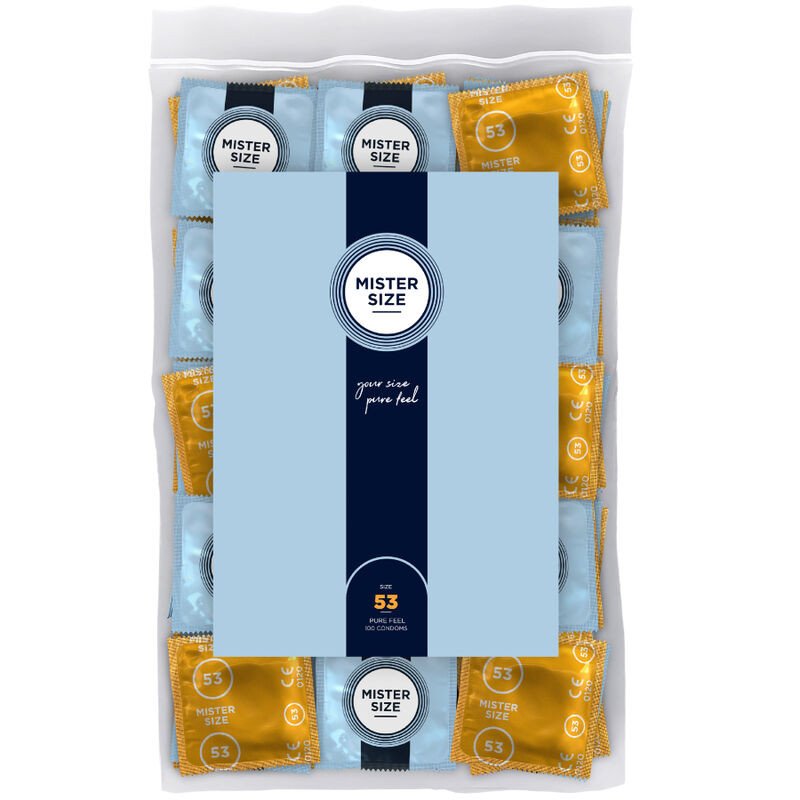 Préservatifs MISTER SIZE taille M 53 mm – 100 pièces – photo 1