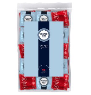 Prezerwatywy MISTER SIZE XL 60 mm, 100 sztuk – zdjęcie 1