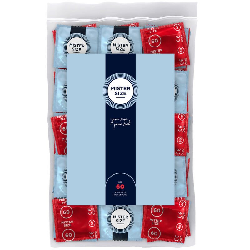 Prezerwatywy MISTER SIZE XL 60 mm, 100 sztuk – zdjęcie 1