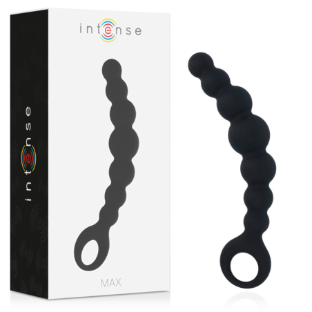 Intense Analperlen Max, schwarz, 18,5 cm – Bild 1