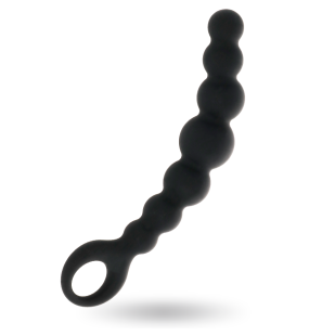 Intense czarne kulki analne Max 18,5 cm – zdjęcie 2