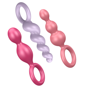 SATISFYER, ensemble de 3 plugs anaux – photo 1
