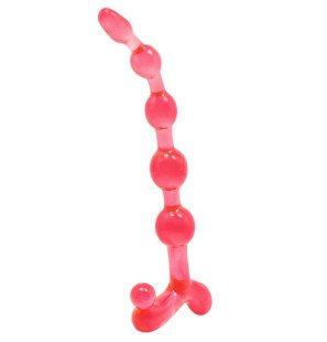 Bendy Twist anale kralen rood 25 mm van Baile – foto 2