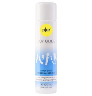 pjur TOY GLIDE lubrykant na bazie wody do zabawek erotycznych 100 ml – zdjęcie 1
