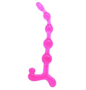 BAILE Bendy Twist anale kralen roze – foto 1