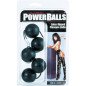 CALEXOTICS boules de stimulation noires pour usage vaginal et anal 3 cm – photo 2