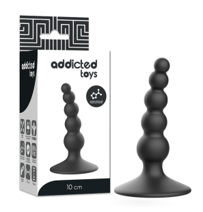ADDICTED TOYS anale plug 10 cm zwart