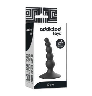 ADDICTED TOYS anale plug 10 cm zwart – foto 5