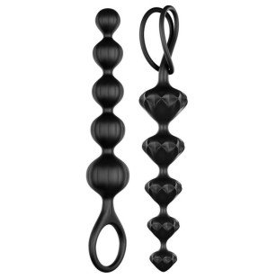Perles intimes noires Satisfyer pour le bien-être intime – photo 1