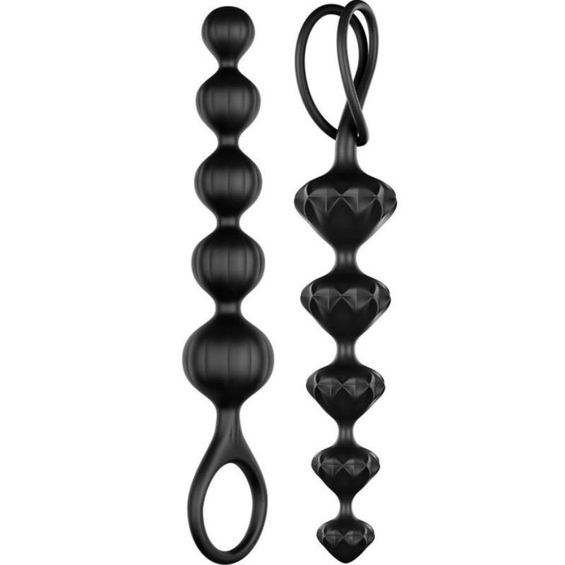 Perles intimes noires Satisfyer pour le bien-être intime – photo 1
