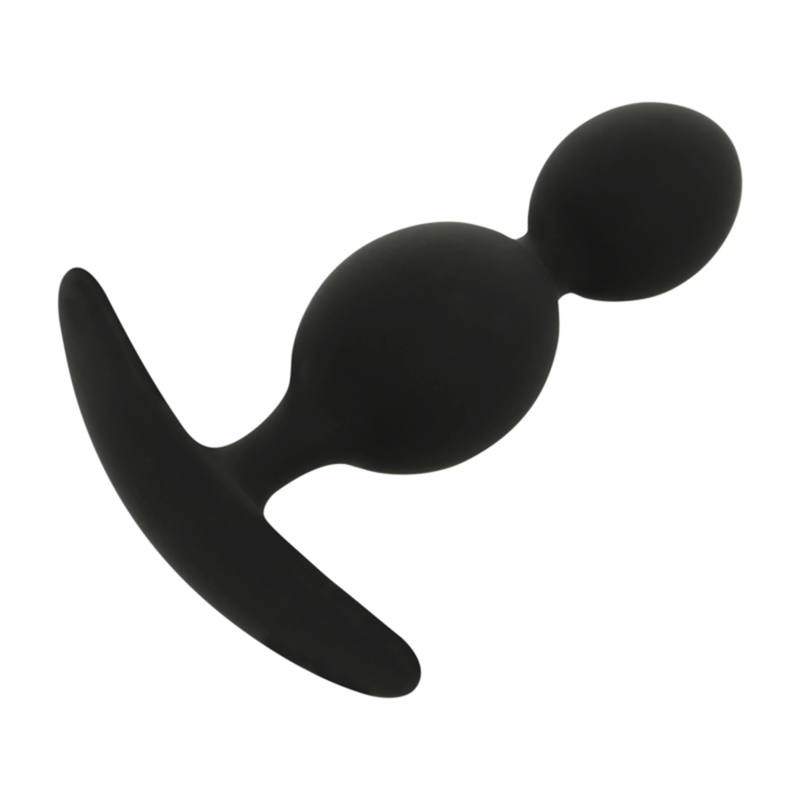 Orson silicone anal plug with two ridges 9 cm – image 1
