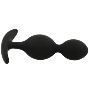 Orson silicone anal plug with two ridges 9 cm – image 3