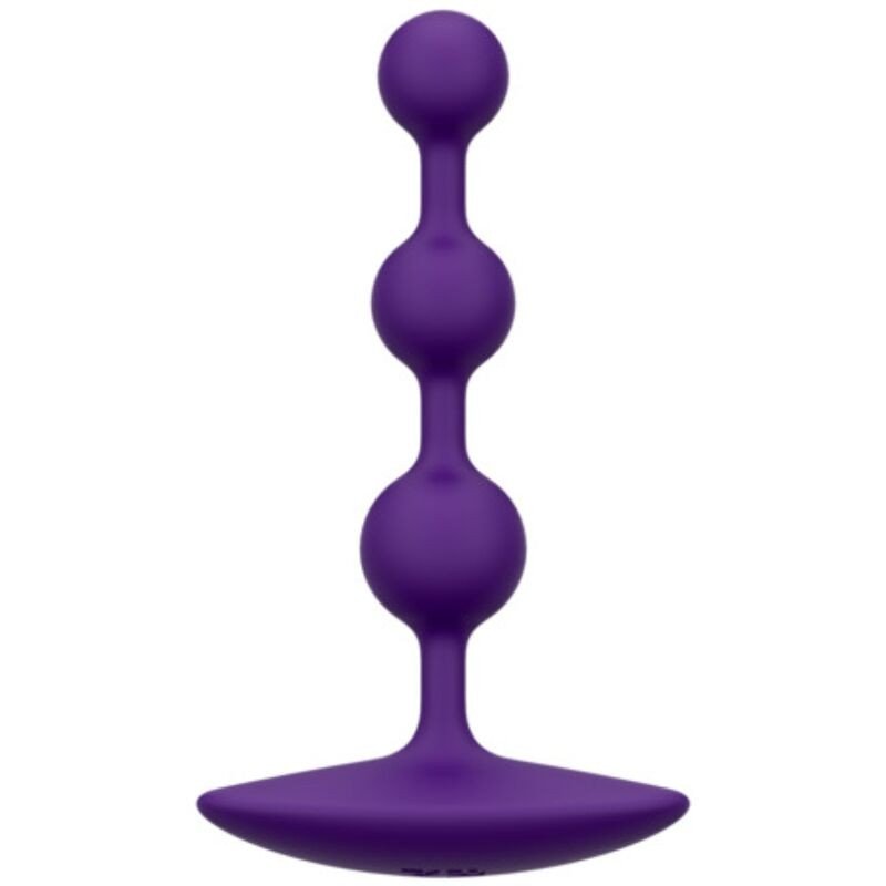 ROMP Flexible Silicone Anal Beads 12,5 cm Purple – image 1