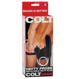 CALEXOTICS opblaasbare anaalplug van 15,5 cm voor intiem comfort