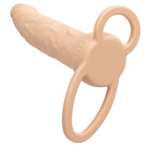 Calexotics Performance Maxx Rechargeable Double Penis Ring, Light Skin Tone – image 2