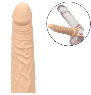 Calexotics Performance Maxx Rechargeable Double Penis Ring, Light Skin Tone – image 9