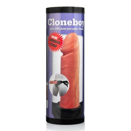 CLONEBOY dildo with harness strap for adults – image 1