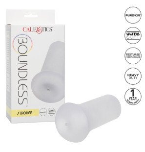 Przezroczysty masturbator typu stroker Calexotics – 7,5 cm – zdjęcie 2