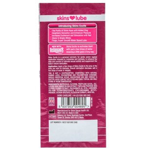 SKINS Excite Water-Based Lubricant with Tingling Sensation 5 ml – image 2