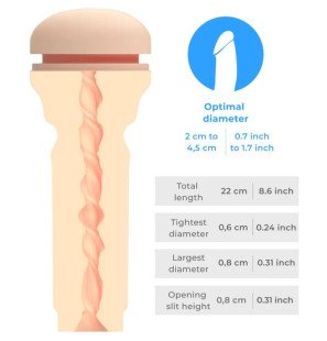 KIIROO Feel Stroker Extra Tight masturbator 550 g – foto 6