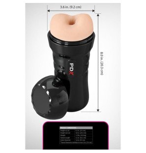 PDX EXTREME 20,8 cm water-based anal stroker – image 5