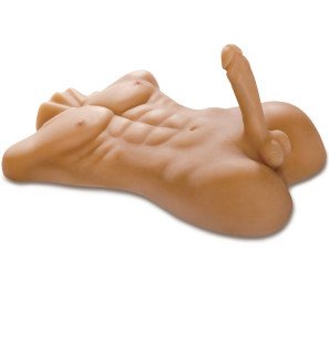 EXTREME TOYZ Masturbator torso 20 cm voor mannen – foto 1