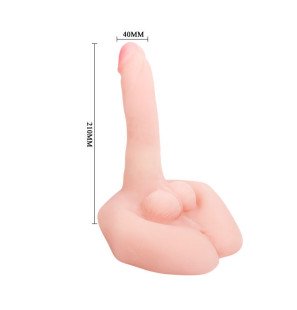 Baile Mr Big realistische penis en anus masturbator – foto 4