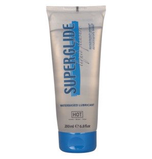 HOT Superglide Gleitgel auf Wasserbasis 200 ml – Bild 1