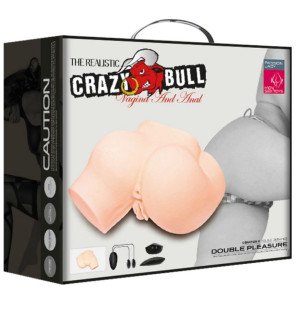 Crazy Bull vagin et anus réalistes avec vibration – photo 11